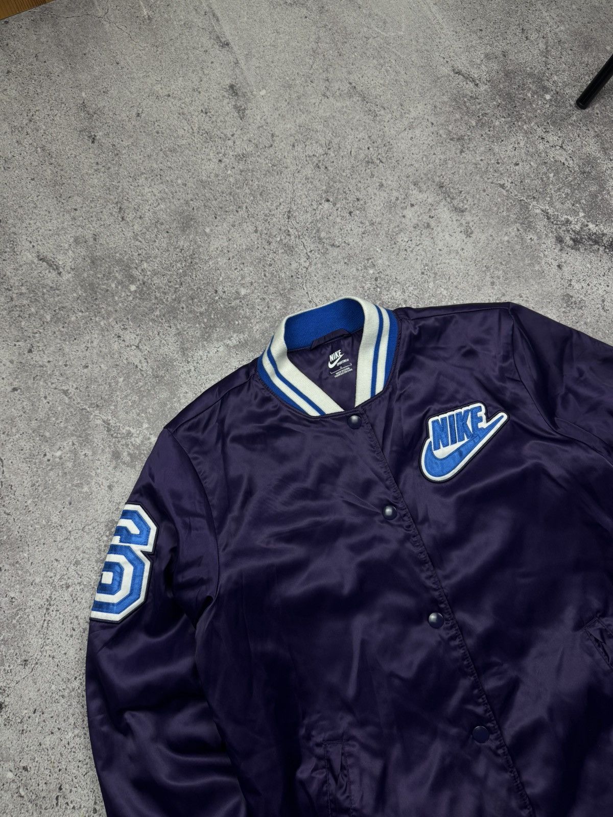 Nike Vintage Nike 90s Y2K Bomber Jacket Big Logo Japanesse Boxy Size L / US 10 / IT 46 - 2 Thumbnail