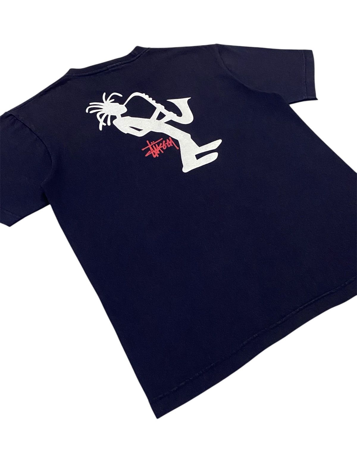 Stussy × Vintage Vintage Stussy Rasta Dark Blue Shirt Size US M / EU 48-50 / 2 - 17 Thumbnail