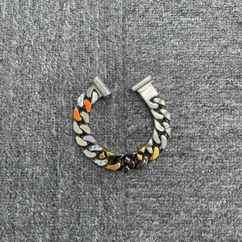 Other Louis Vuitton Enamel rhinestone bracelet Size ONE SIZE - 1 Thumbnail