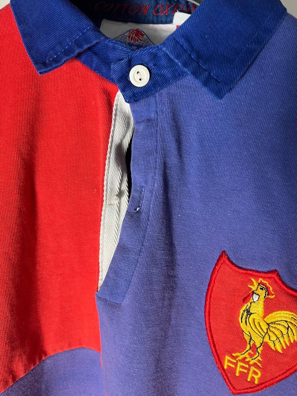 Canterbury of New Zealand VINTAGE COTTON TRADERS OXFORD FRANCE RUGBY JERSEY RETRO 90s Size US S / EU 44-46 / 1 - 4 Thumbnail
