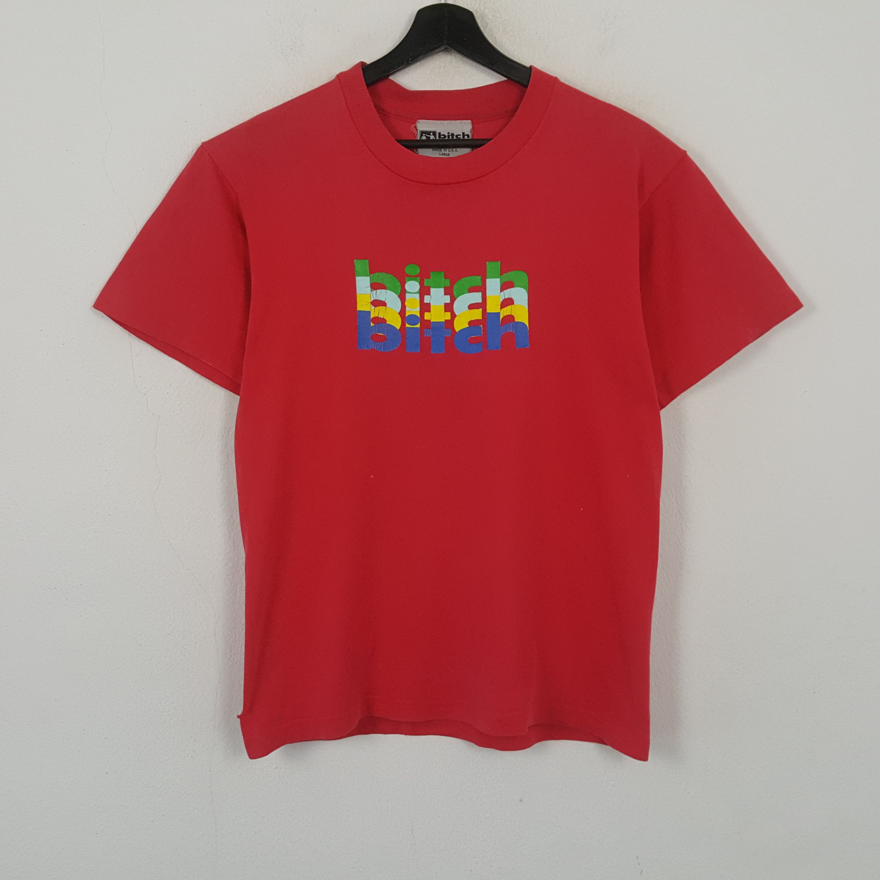 Vintage Bitch Skateboards Streetwear Style Tshirt RR11 Size US M / EU 48-50 / 2 - 1 Thumbnail