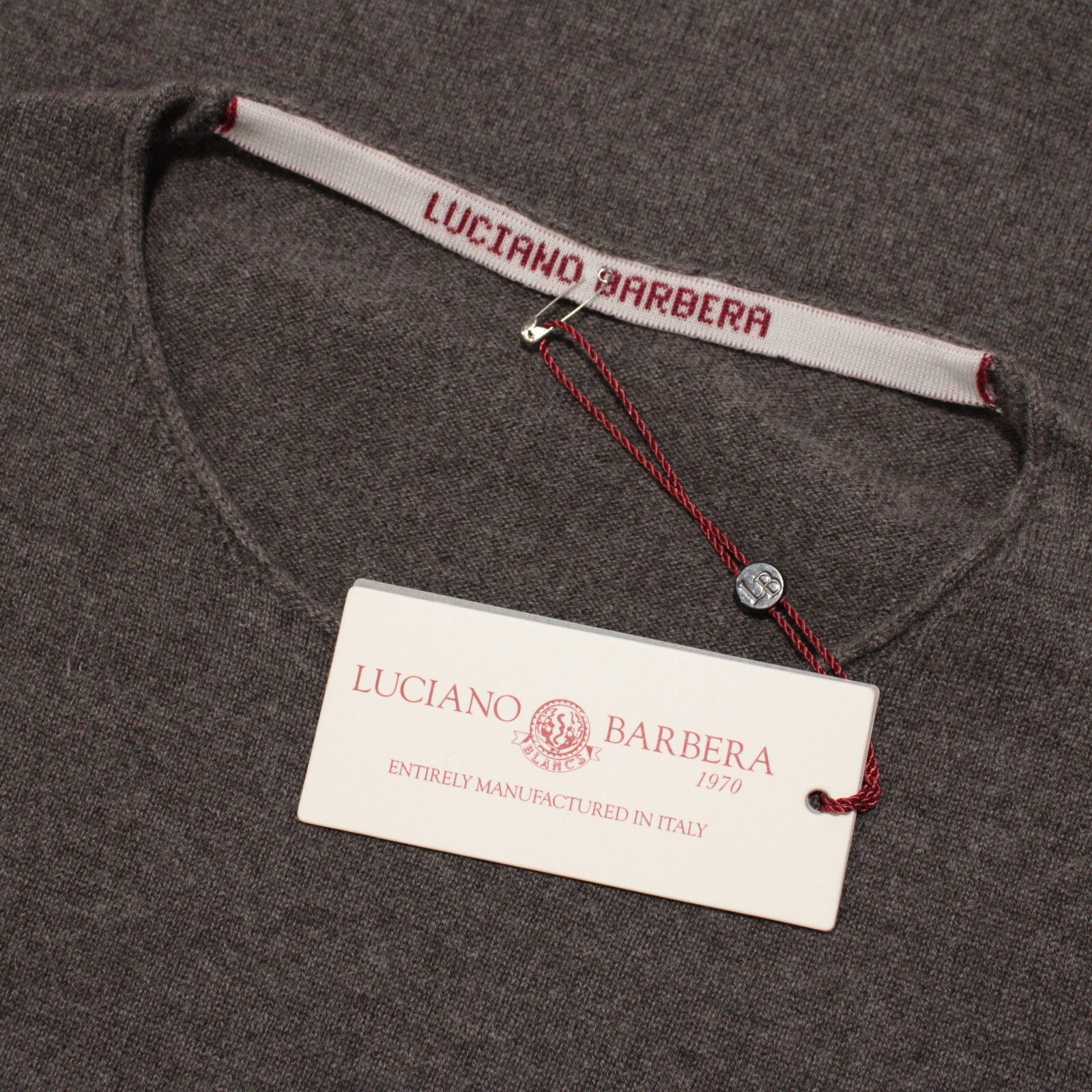 Luciano Barbera Luciano Barbera Sweater Size US M in Gray Size US M / EU 48-50 / 2 - 1 Thumbnail