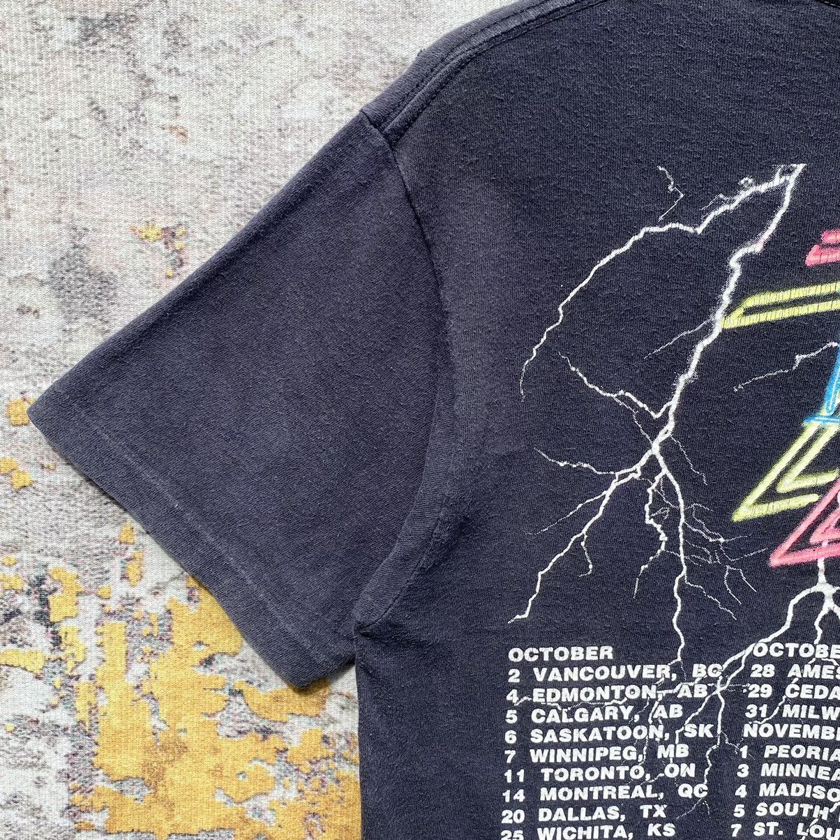 Band Tees × Vintage Vintage ZZ Top Recycler World Tour 1990 Shirt Distressed Size US S / EU 44-46 / 1 - 13 Thumbnail
