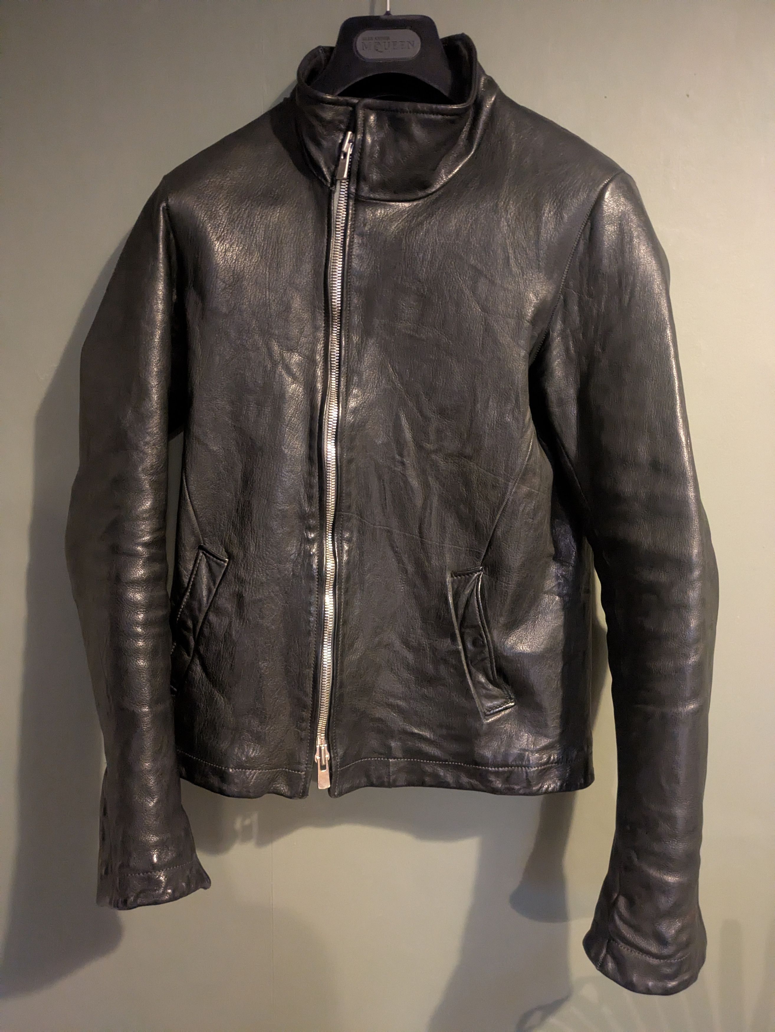 A1923 Horse Leather High Neck Jacket Size US M / EU 48-50 / 2 - 3 Thumbnail
