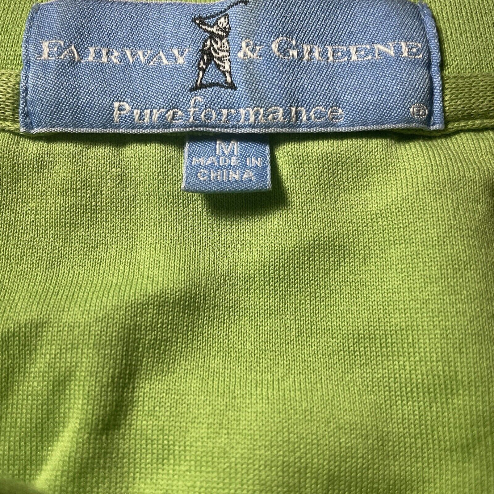 Other Fairway & Greene Size Medium Green Golf Polo Short Sleeve M Size US M / EU 48-50 / 2 - 8 Thumbnail