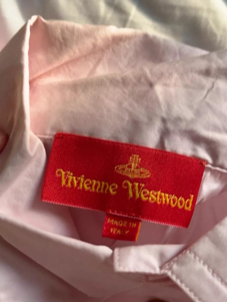 Vivienne Westwood Vivienne Westwood Pink hollow heart half sleeve shirt Size XS / US 0-2 / IT 36-38 - 4 Thumbnail