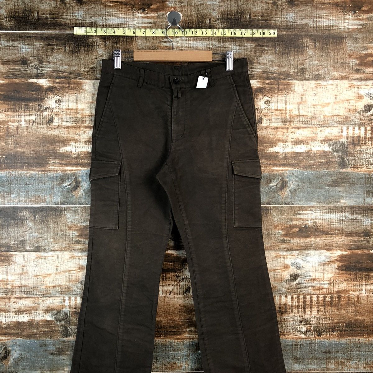 Japanese Brand Japanese Brand Brown Cargo Multipocket Pants #A2534 Size 27" / US 4 / IT 40 - 2 Thumbnail