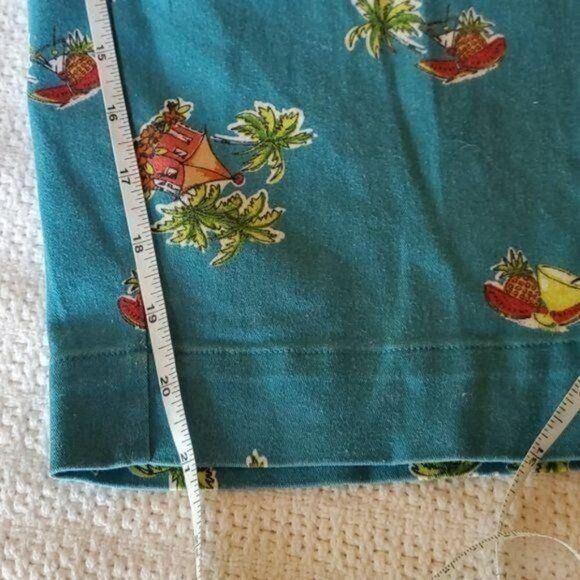 Designer Breckenridge Vintage Graphic Pullon High Rise Caribbean Sz 2 Size 36" / US 14 / IT 50 - 10 Thumbnail