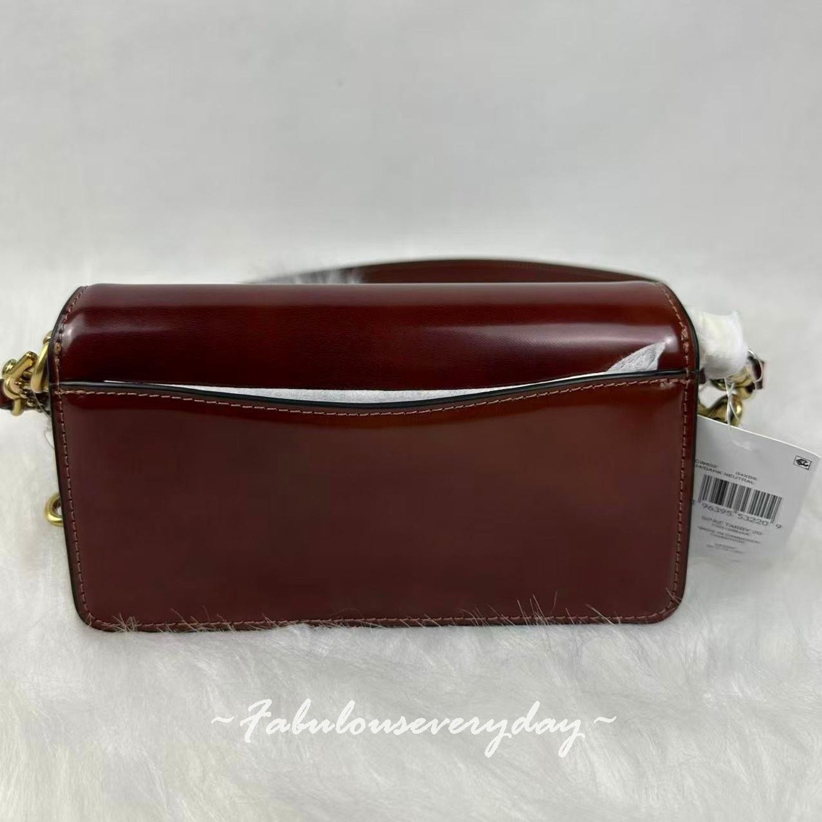 Coach COACH Tabby Bag 20 Crossbody Leather/Brass/Dark Neutral Size ONE SIZE - 5 Thumbnail