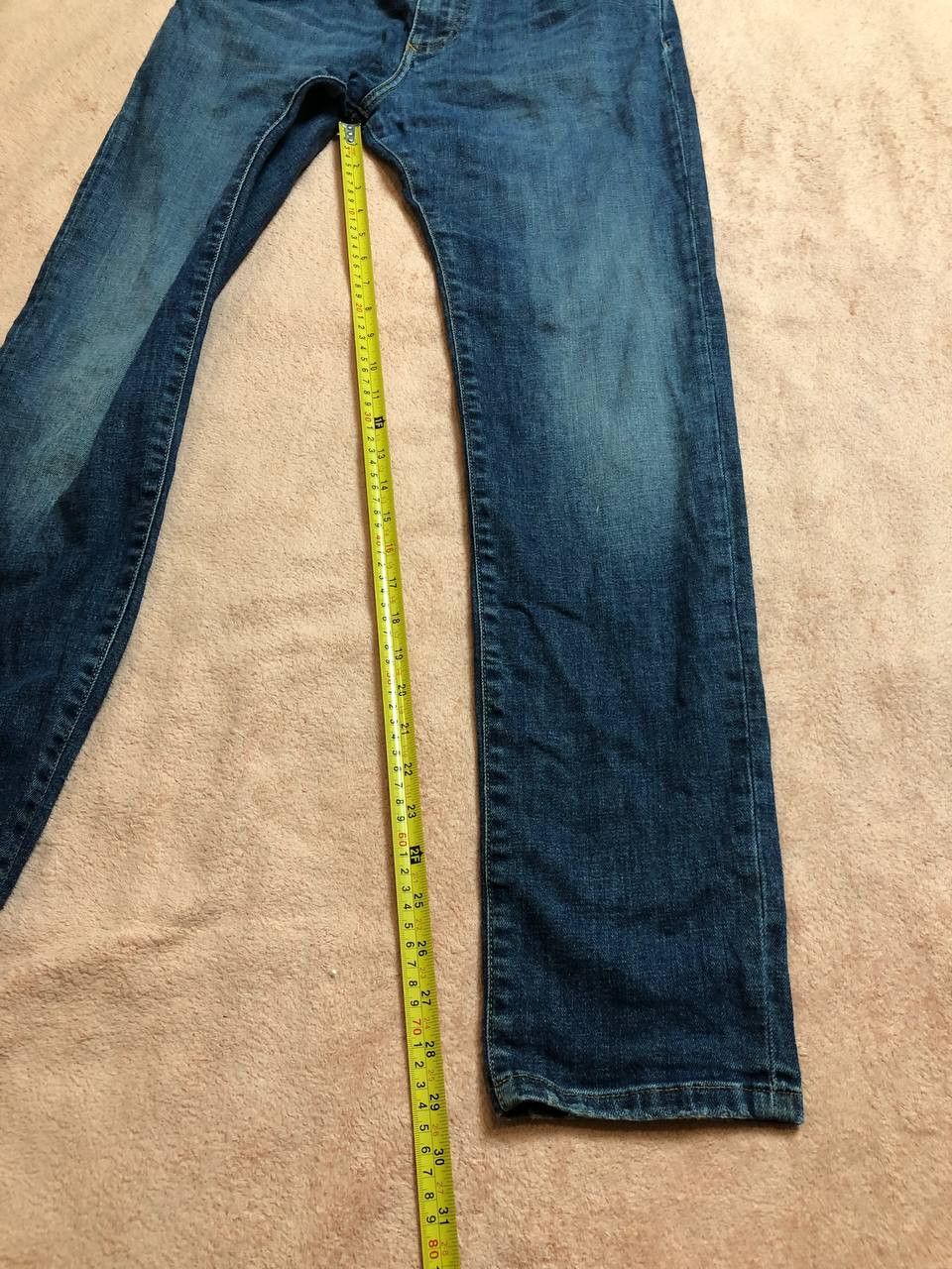 Dolce & Gabbana DOLCE GABBANA Men’s Straight Fit Denim Jeans Everyday Wear Size US 30 / EU 46 - 9 Thumbnail