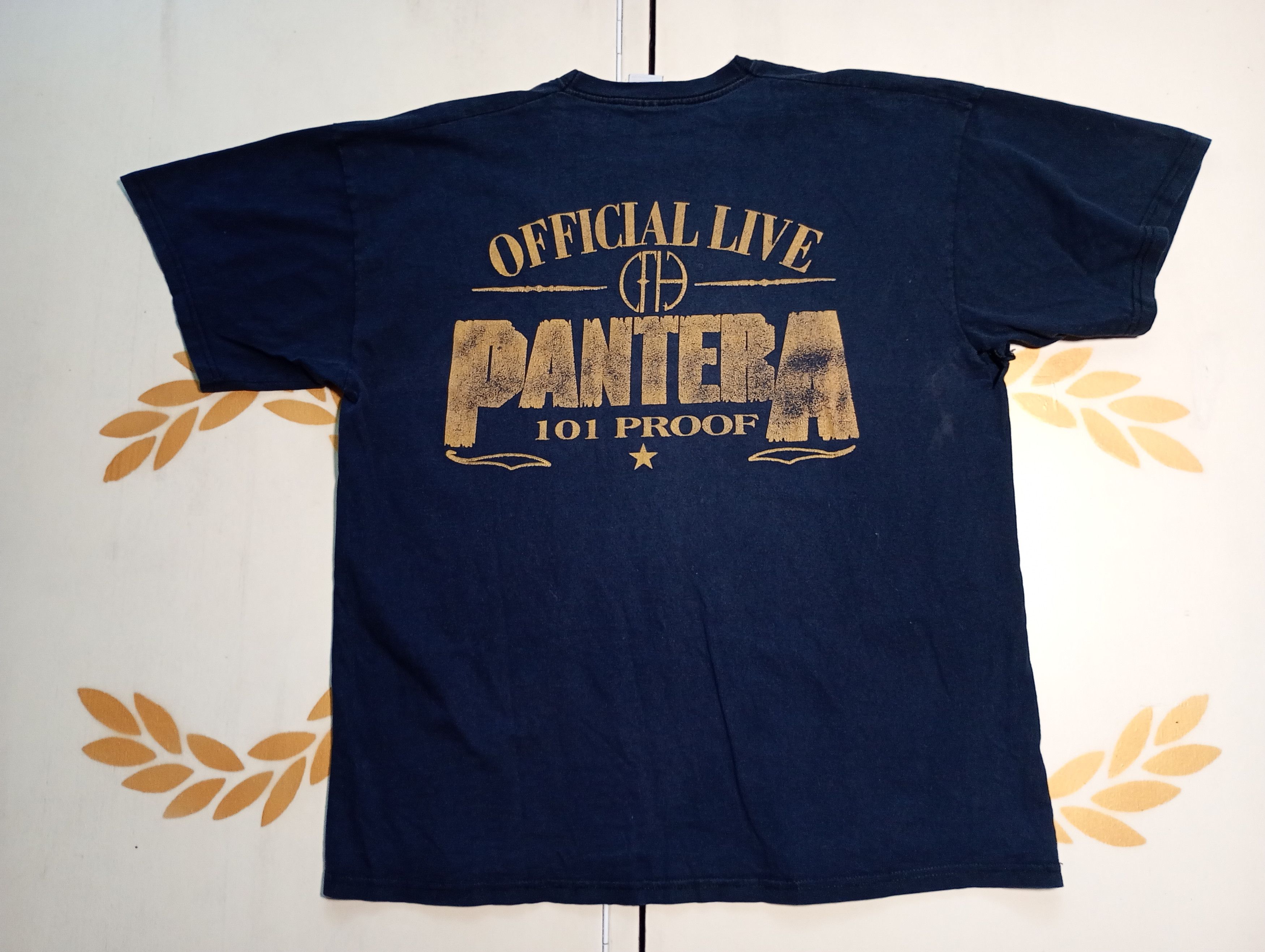 Band Tees × Fruit Of The Loom Pantera Official Live101 Proof Fruit Of The Loom T-Shirt Size US XL / EU 56 / 4 - 9 Thumbnail