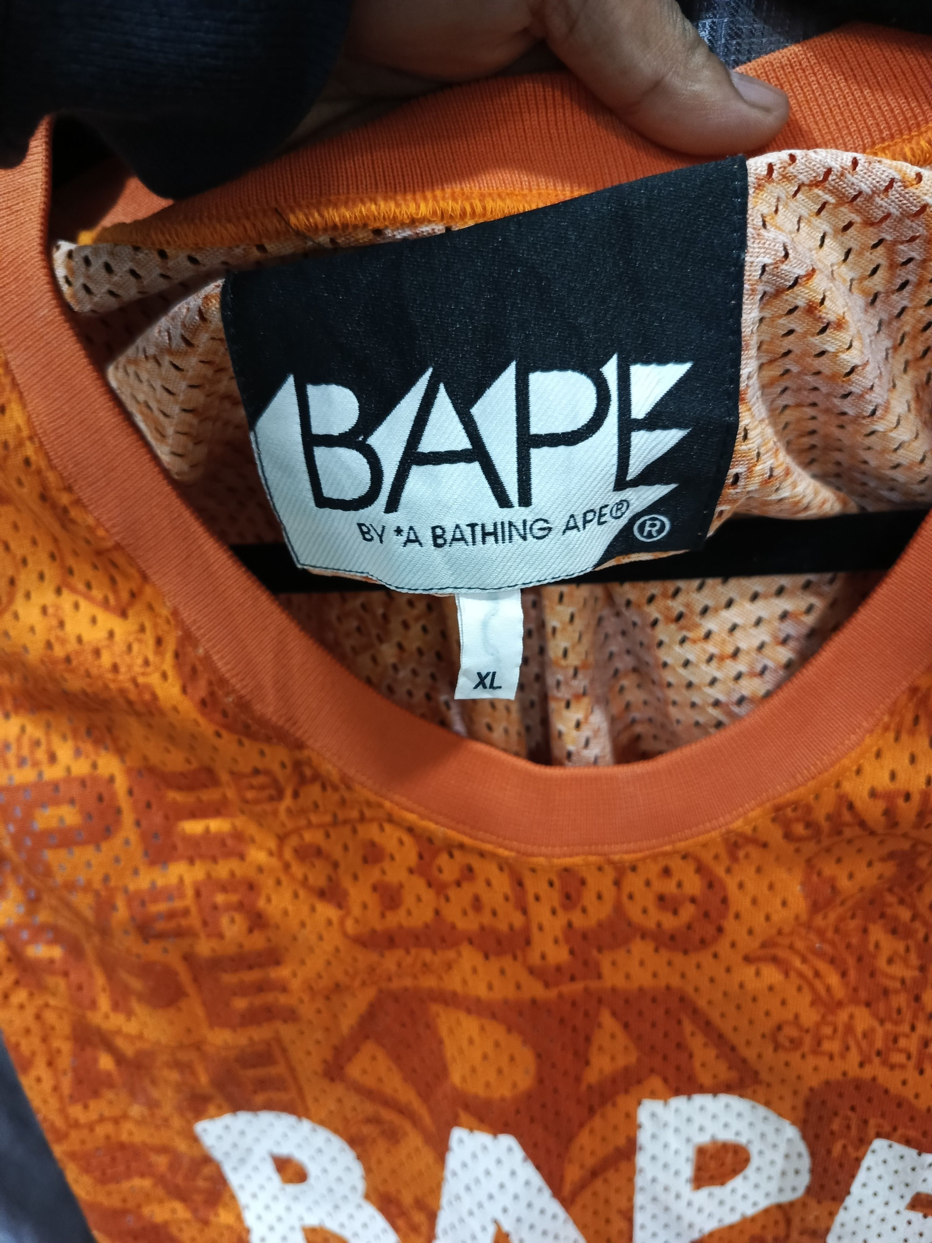 Bape BAPE (A Bathing Ape) basketball jersey. "BAPE 88" Size US XL / EU 56 / 4 - 9 Thumbnail