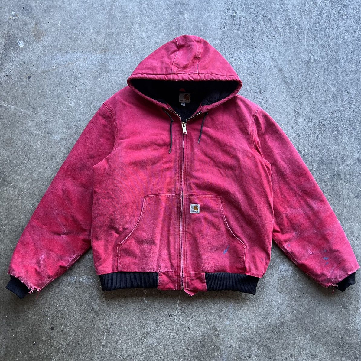 Carhartt × Vintage Rare vintage Carhartt active J68 CRI Crimson