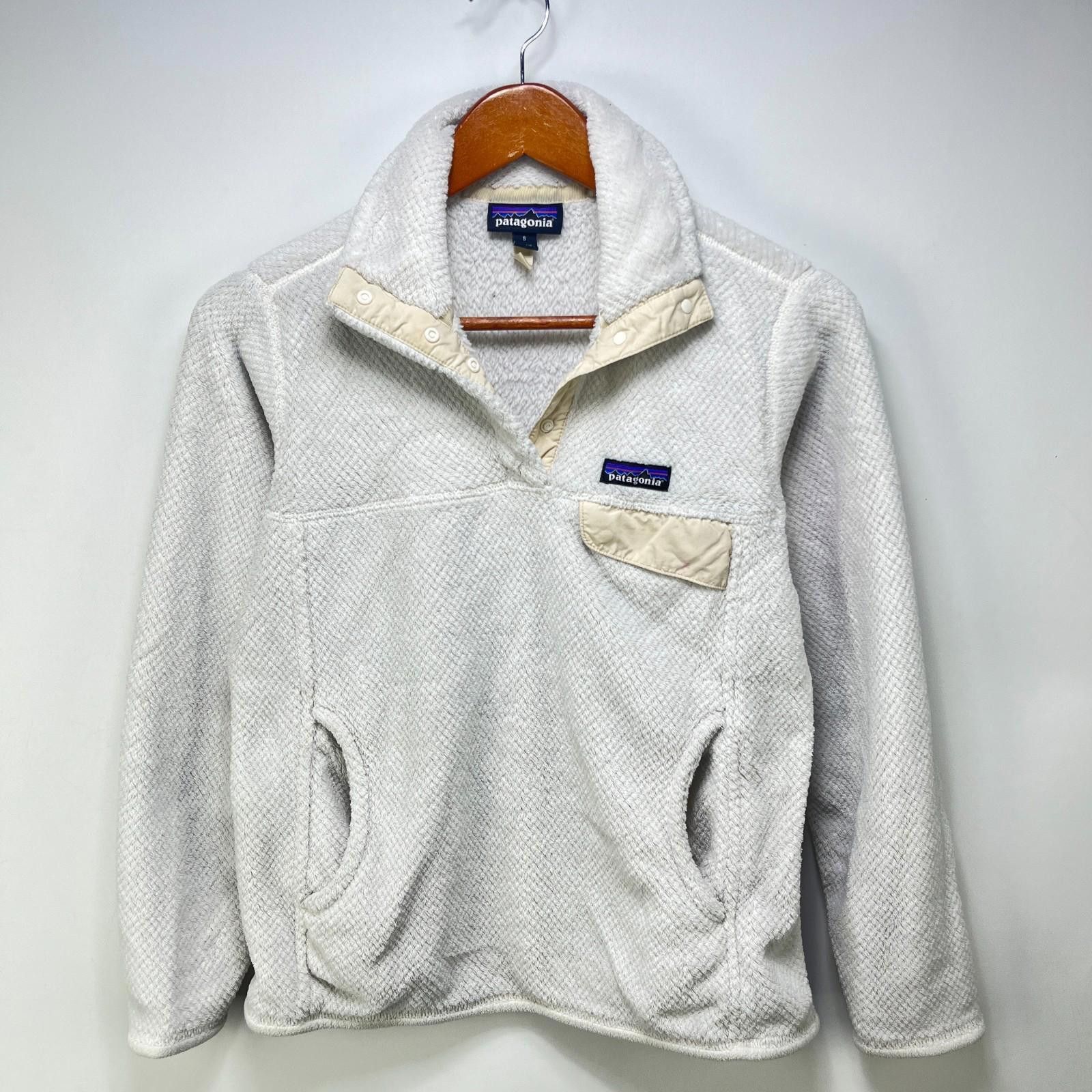 Patagonia Vintage Patagonia Snap Fleece Sweater Womens Small Size S / US 4 / IT 40 - 1 Thumbnail
