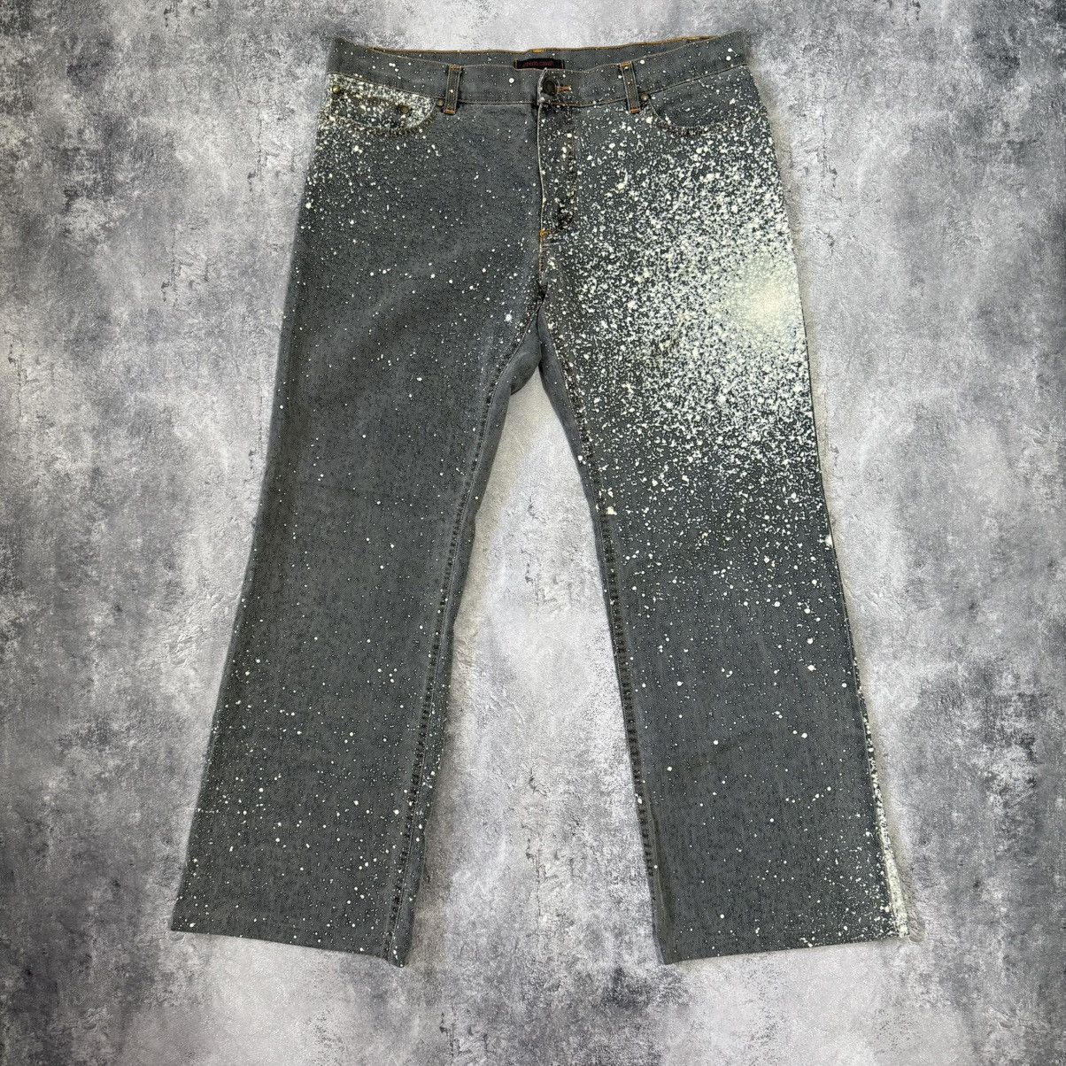 Roberto Cavalli Roberto Cavalli 2000s Pants Galaxy White Jeans Size 34" / US 12 / IT 48 - 1 Thumbnail