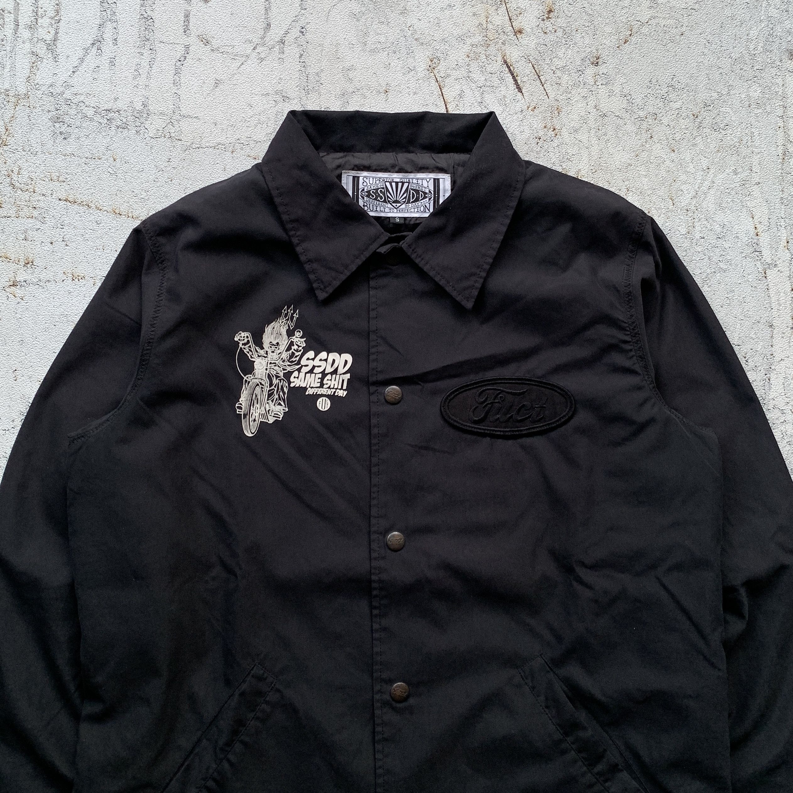 FUCT FUCT SSDD Ghost Riders Coach Jacket Size US S / EU 44-46 / 1 - 2 Thumbnail