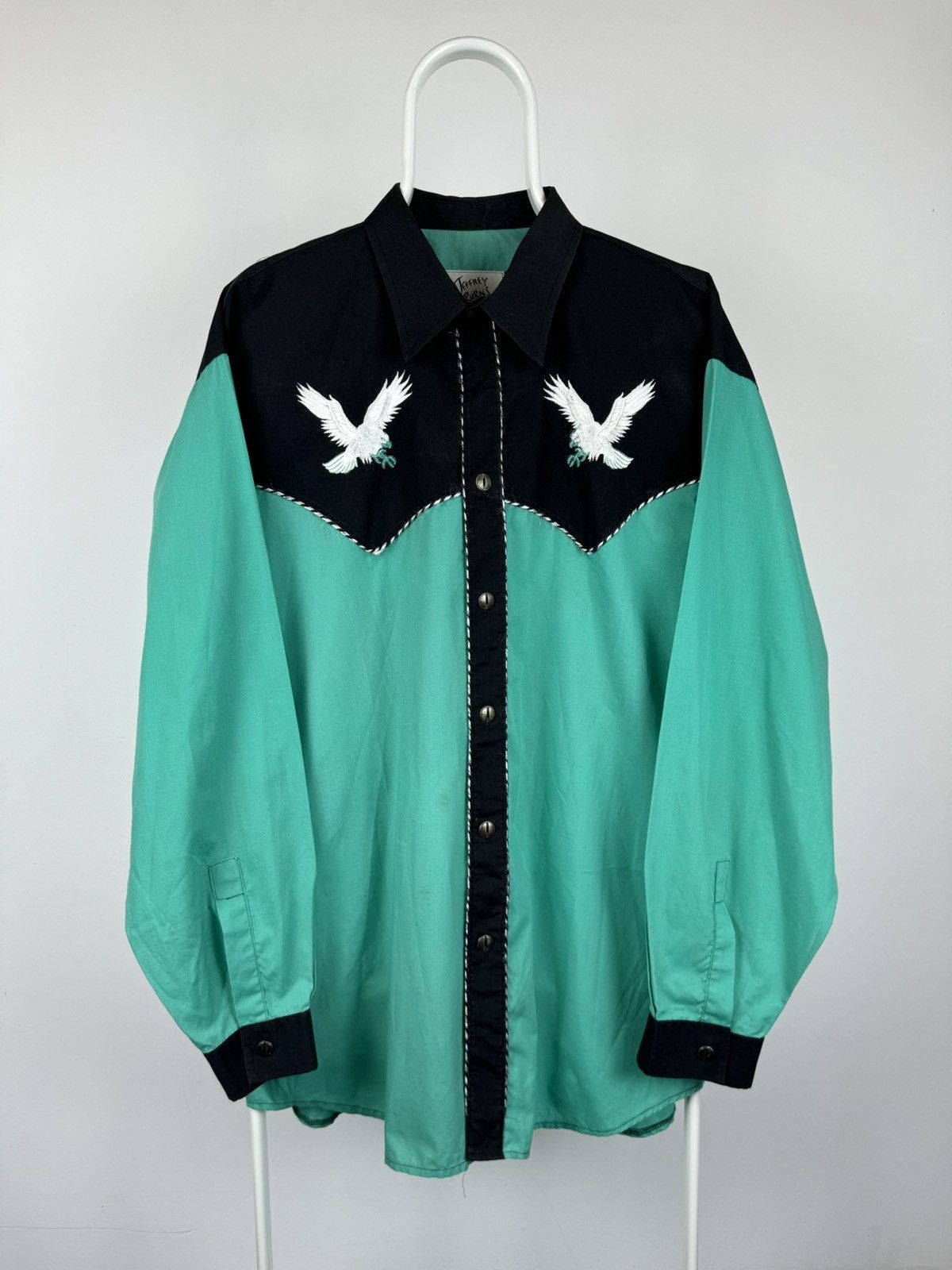Vintage Vintage Jeffrey Burns Western Style Long Sleeve Shirt Size US XL / EU 56 / 4 - 1 Thumbnail