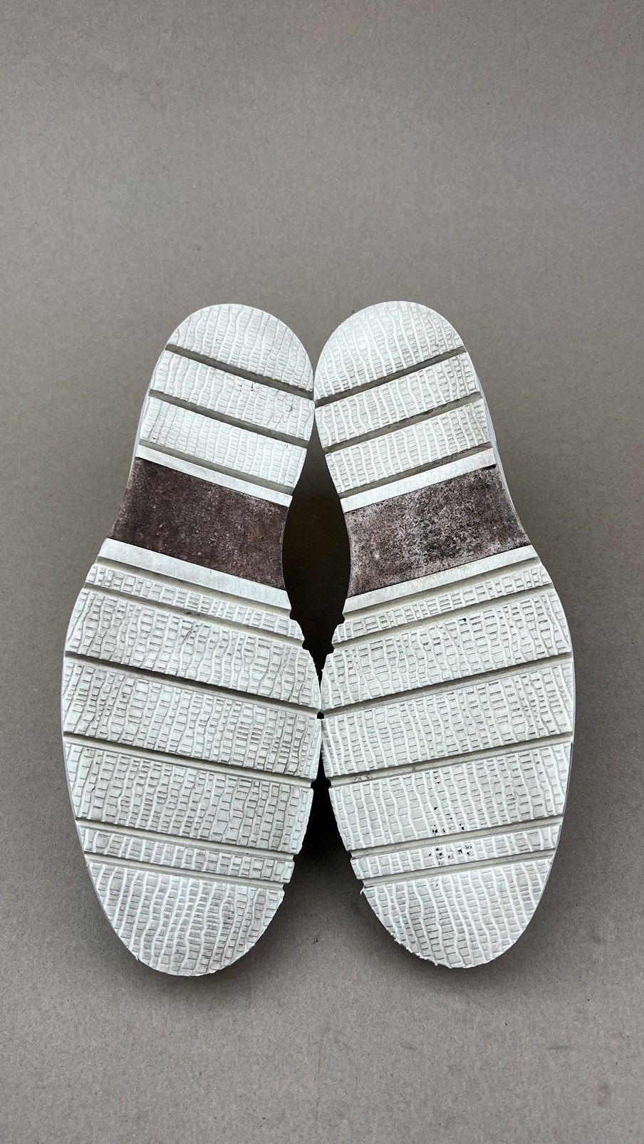 Maison Margiela MAISON MARGIELA Derby Matte Leather Shoes Velcro Fastening Size US 10 / EU 43 - 11 Thumbnail