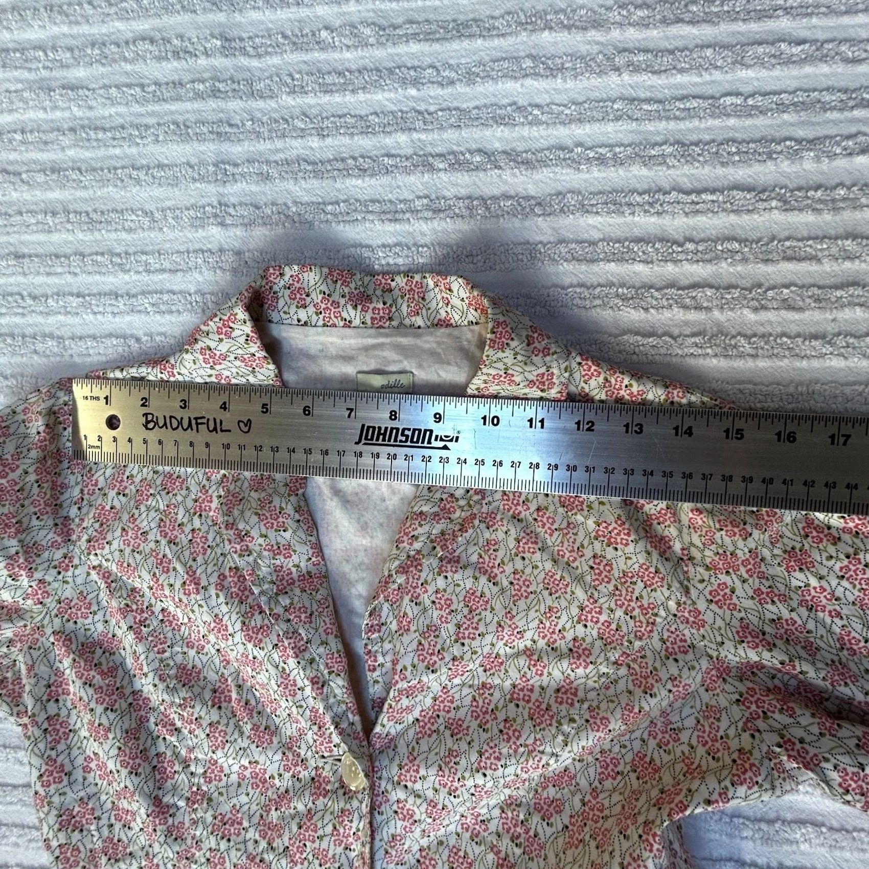 Anthropologie Odille Blazer Women's Two-Button Floral Pink Multicolor Size 2 Jacket Size XS / US 0-2 / IT 36-38 - 5 Thumbnail