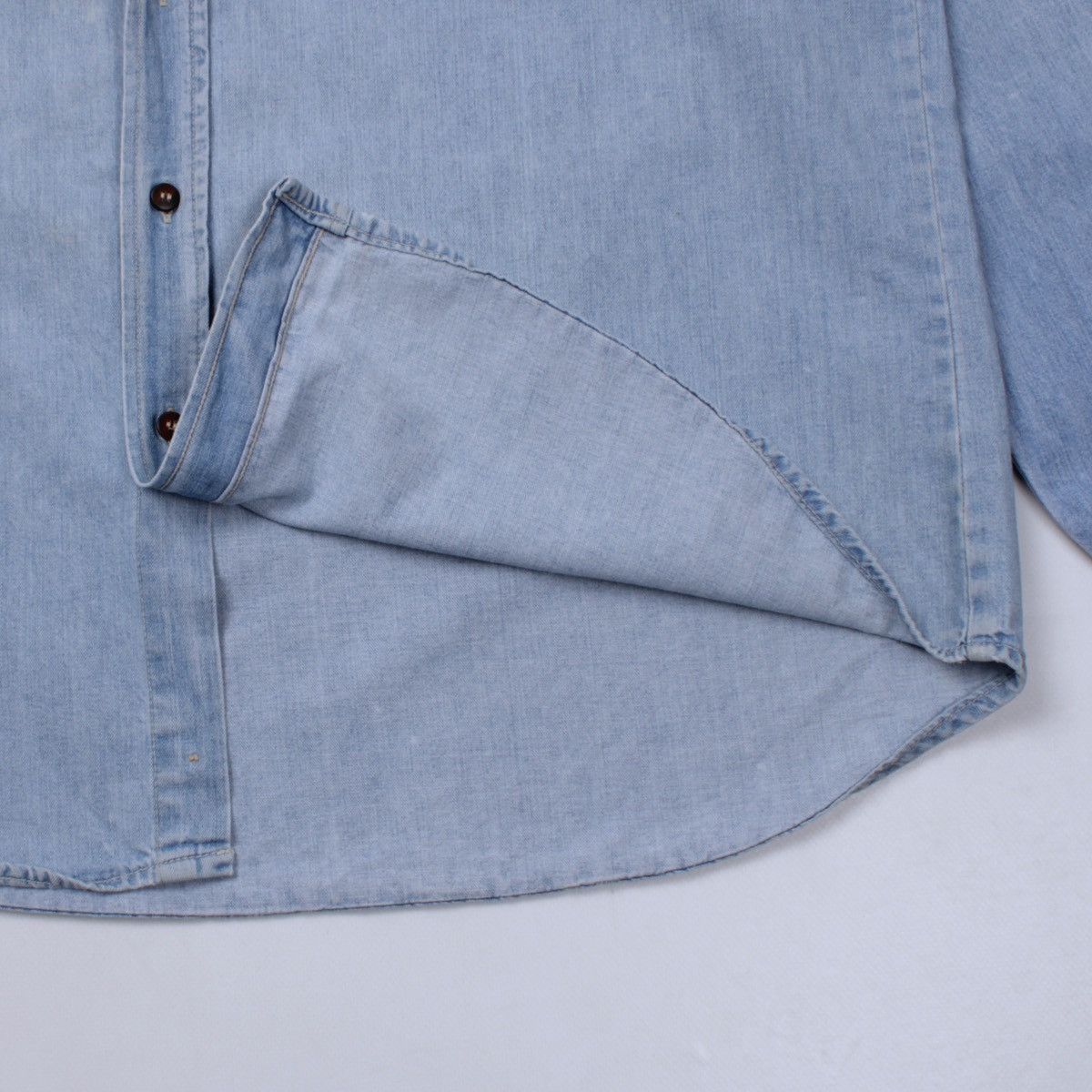 Levi's × Vintage LEVIS Vintage 3 in 1 Collar Guaranteed Jeans Denim Shirt Size US L / EU 52-54 / 3 - 12 Thumbnail