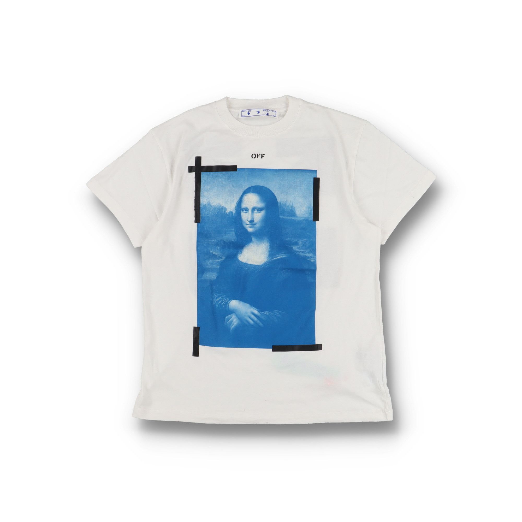 Off-White White Mona Lisa Arrows Oversized T-Shirt Size XXS / US 00 / IT 34 - 1 Thumbnail