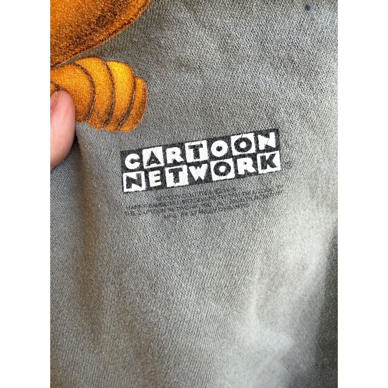 Vintage VINTAGE Cartoon Network Scooby-Doo 2XL Crewneck Sweatshirt Gray Fleece Graphic Print Men 90s Pullover Size US XXL / EU 58 / 5 - 3 Thumbnail