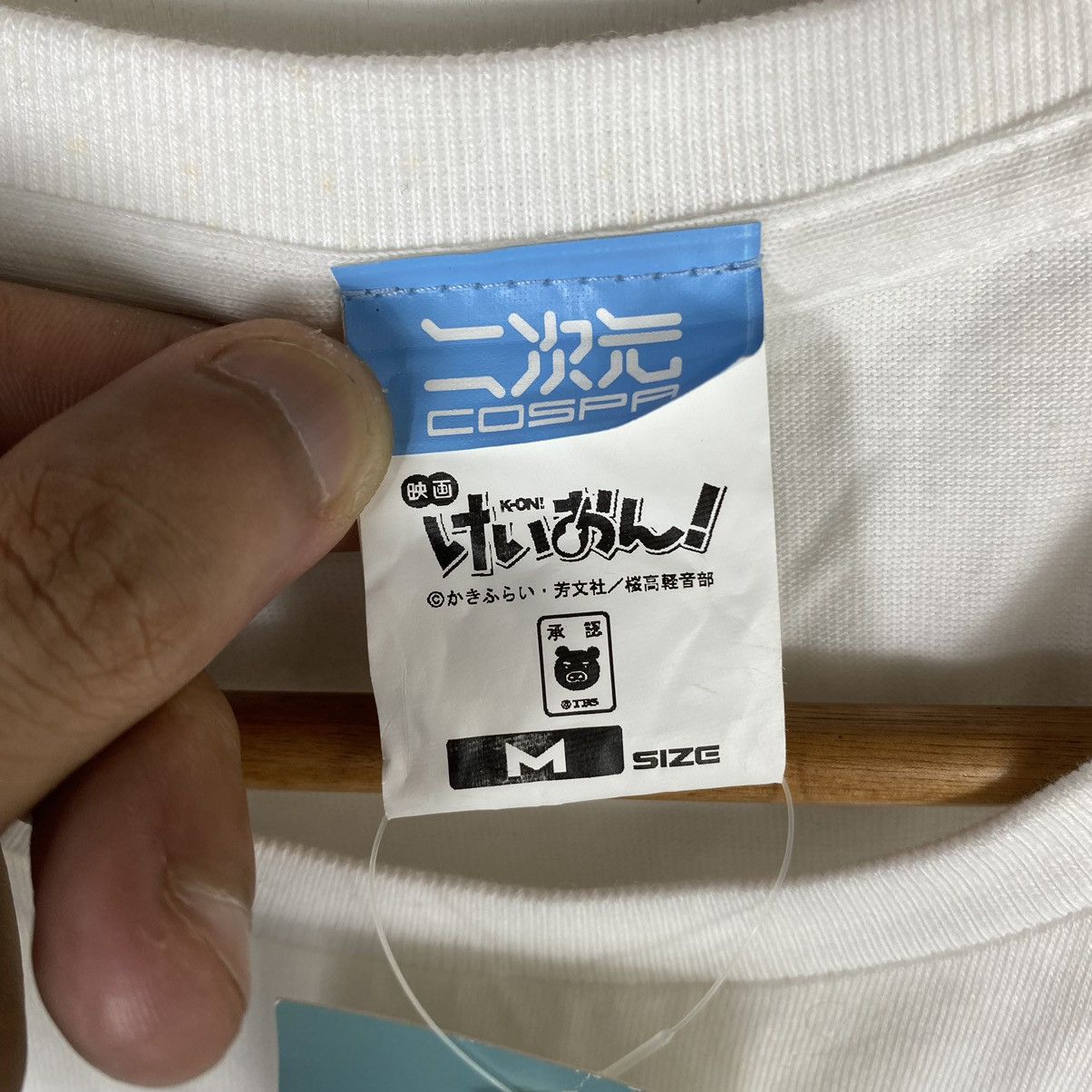 Anime × Vintage Vintage K-ON AZUSA NAKANO Anime Manga Graphic Cospa Tee Size US M / EU 48-50 / 2 - 7 Thumbnail