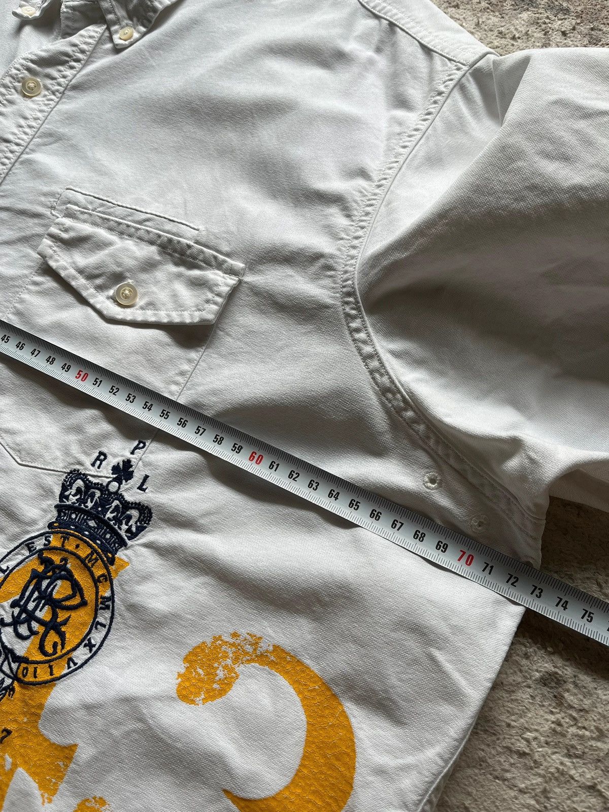Ralph Lauren Polo Ralph Lauren Sz XXL / 38 Shirt #43 White 2000s Size US XXL / EU 58 / 5 - 14 Thumbnail