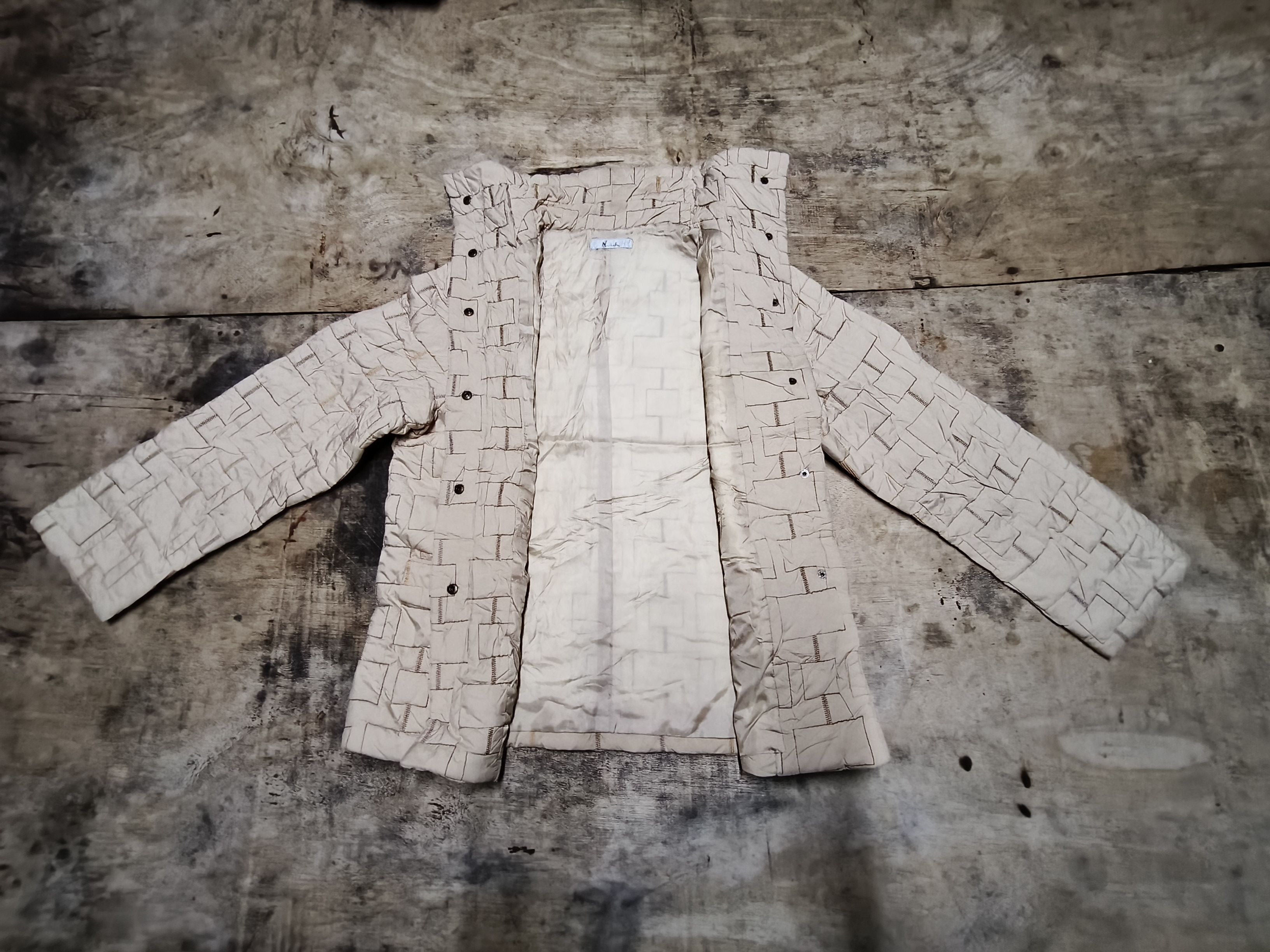 Japanese Brand Vintage Nobile pattern beige Style Size M / US 6-8 / IT 42-44 - 8 Thumbnail
