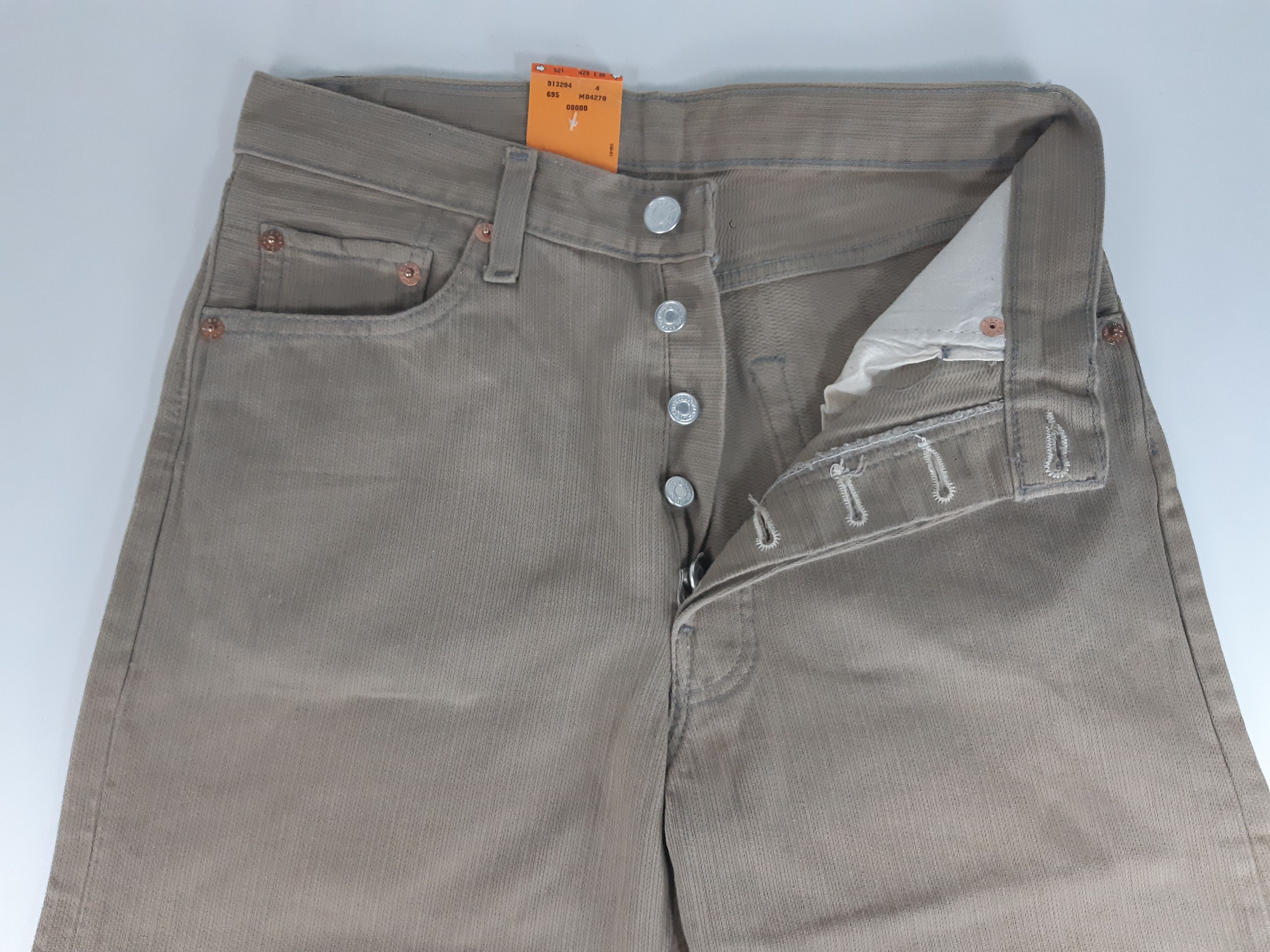 Levi's Vintage 90s LEVIS 501 Jeans USA size W29 L34 NWT Size 29" - 6 Thumbnail