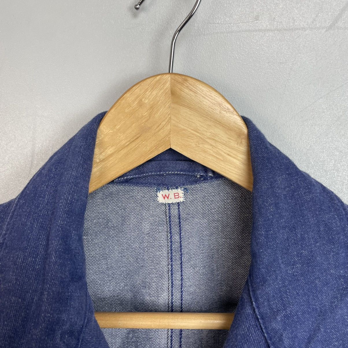 Le Laboureur Vintage 70’s French "Bleu de Travail" Chore Suit sz M Size US M / EU 48-50 / 2 - 13 Thumbnail