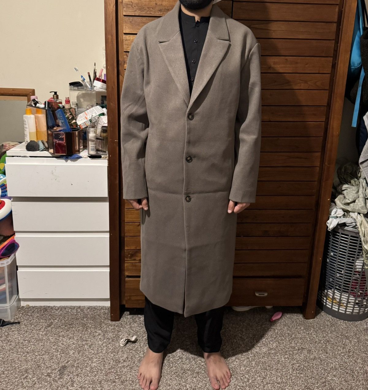 New Look Brand new men long coat new with tag Size US M / EU 48-50 / 2 - 7 Thumbnail