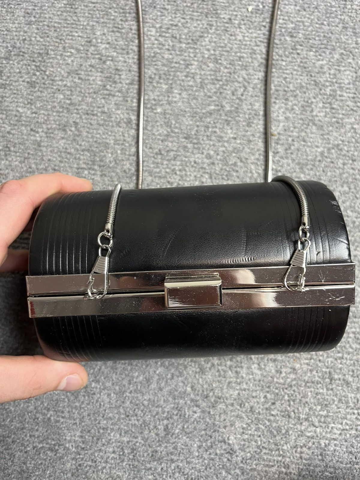 Jean Paul Gaultier Jean Paul Gaultier Cylinder clutch bag Size ONE SIZE - 4 Thumbnail