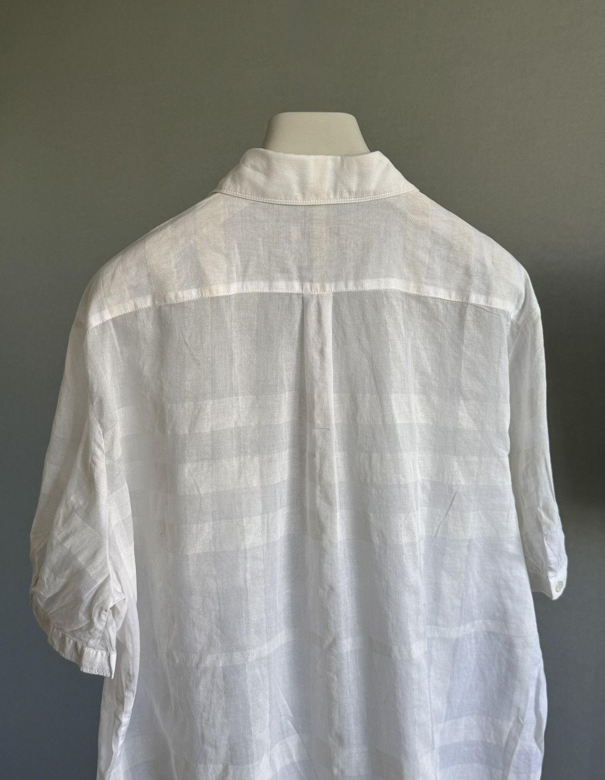 Burberry Burberry light checked cotton shirt Size XL / US 12-14 / IT 48-50 - 4 Thumbnail