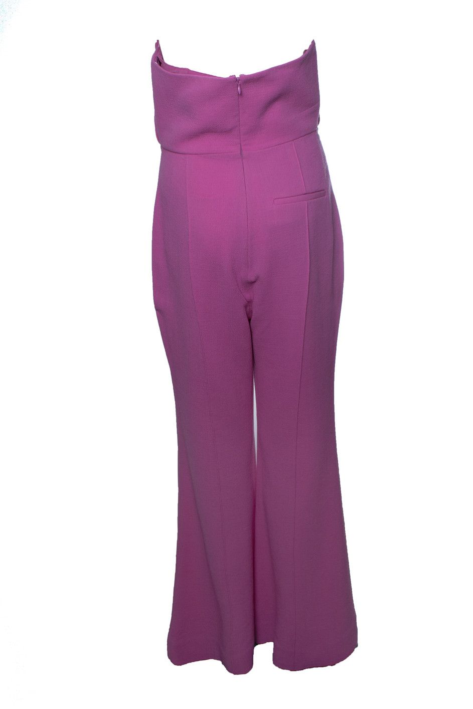 Roland Mouret Roland Mouret, strapless wool jumpsuit in pink Size 30" / US 8 / IT 44 - 2 Thumbnail