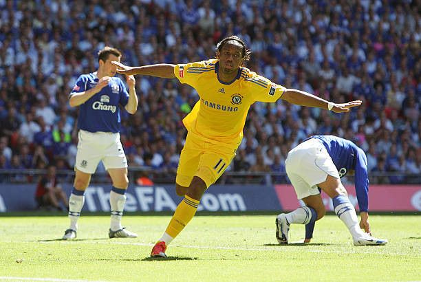 Adidas Chelsea away 2008/2009 didier drogba jersey football Size US S / EU 44-46 / 1 - 16 Thumbnail