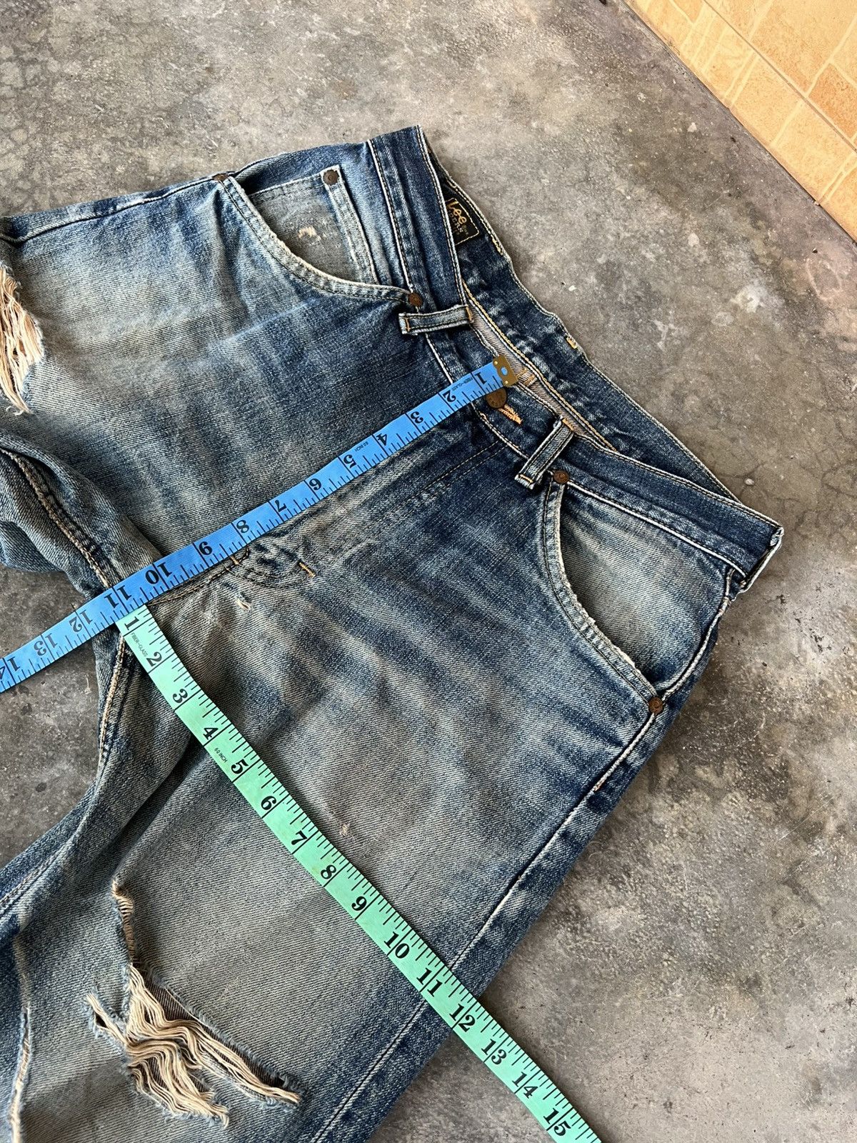 Lee Vintage Lee Riders Sanforized Distress Jean Size US 30 / EU 46 - 6 Thumbnail