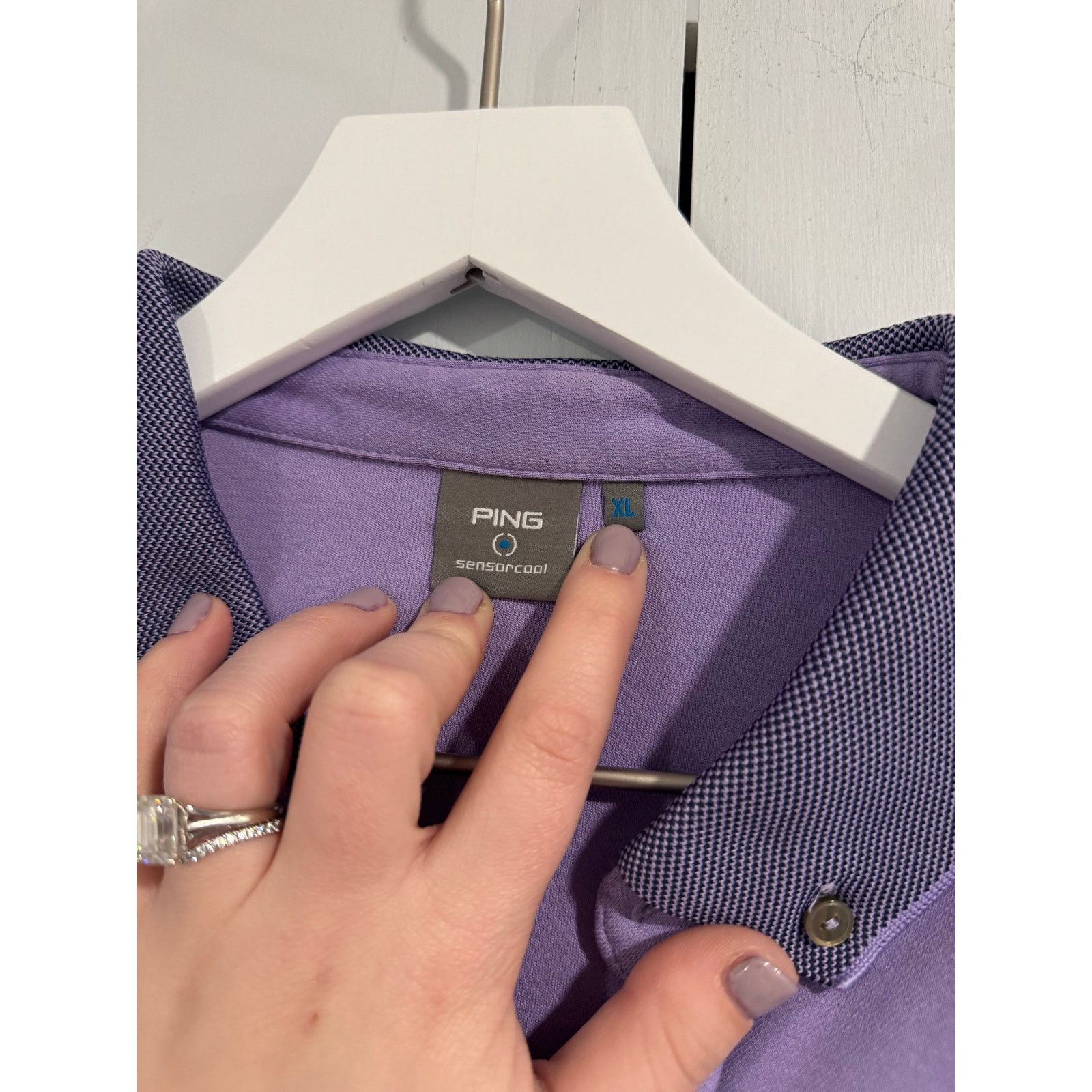 PING Purple Ping Sensorcool Polo Size XL Size US XL / EU 56 / 4 - 3 Thumbnail