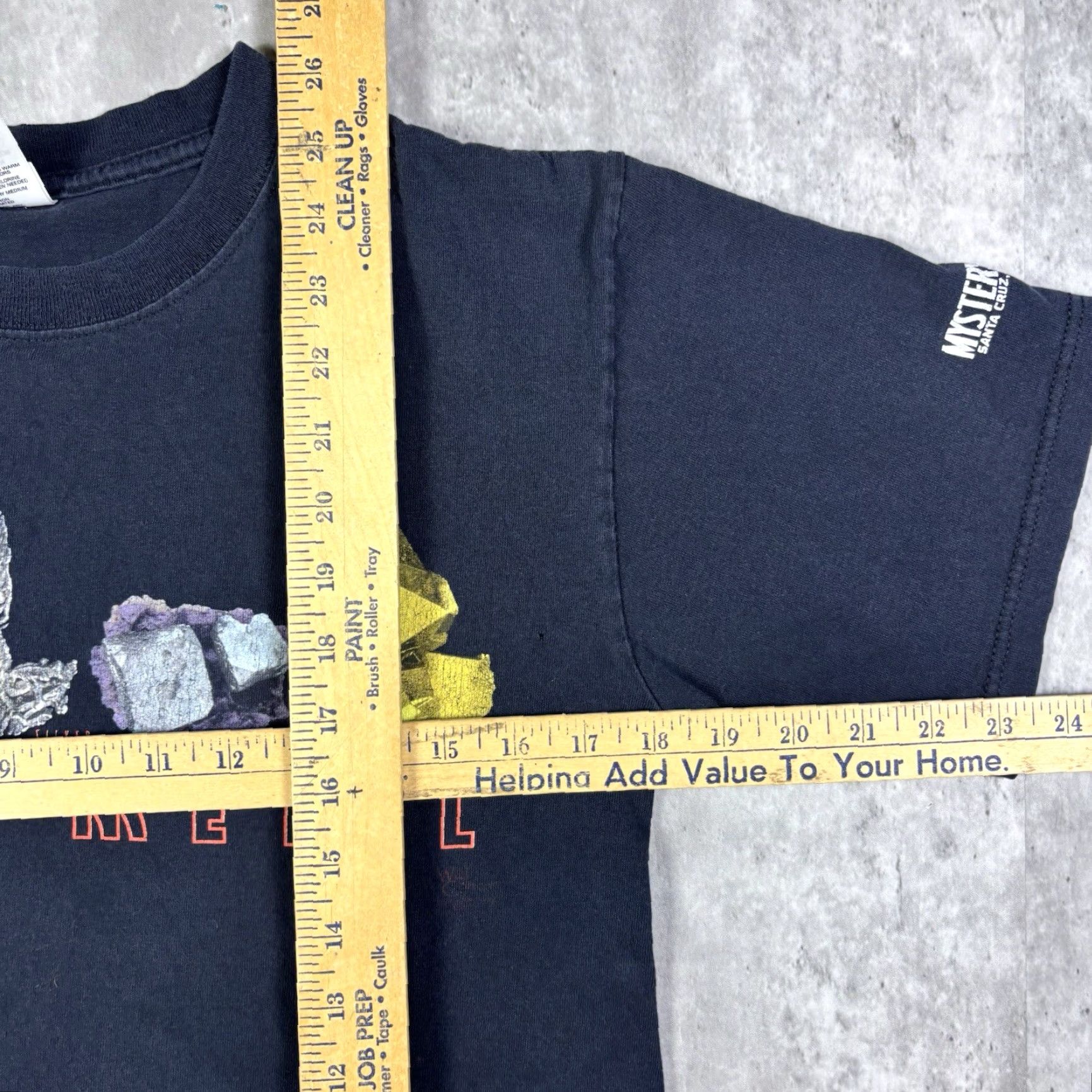 Anvil VINTAGE Anvil T-Shirt Mens M Gold Graphic Print Crew Neck Short Sleeve Art 90s Theme Vintage Yes Size US M / EU 48-50 / 2 - 7 Thumbnail