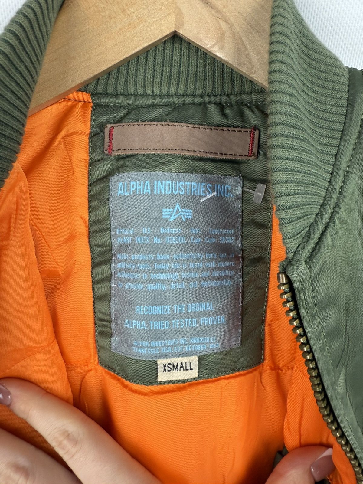 Alpha Industries Alpha Industries Ladies Military Style Bomber Jacket Size XS / US 0-2 / IT 36-38 - 20 Thumbnail
