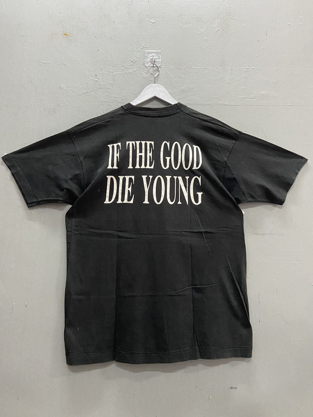 Vintage VINTAGE 90’S TRACY LAWRENCE IF THE GOOD DIED YOUNG TEE SHIRT Size US XL / EU 56 / 4 - 2 Thumbnail