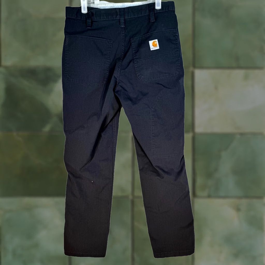 Carhartt Carhartt Carpenter Pants Men 30x30 Navy Canvas Workwear Relaxed Cargo Pocket Pockets Straight Front 383-20 Size US 30 / EU 46 - 1 Thumbnail