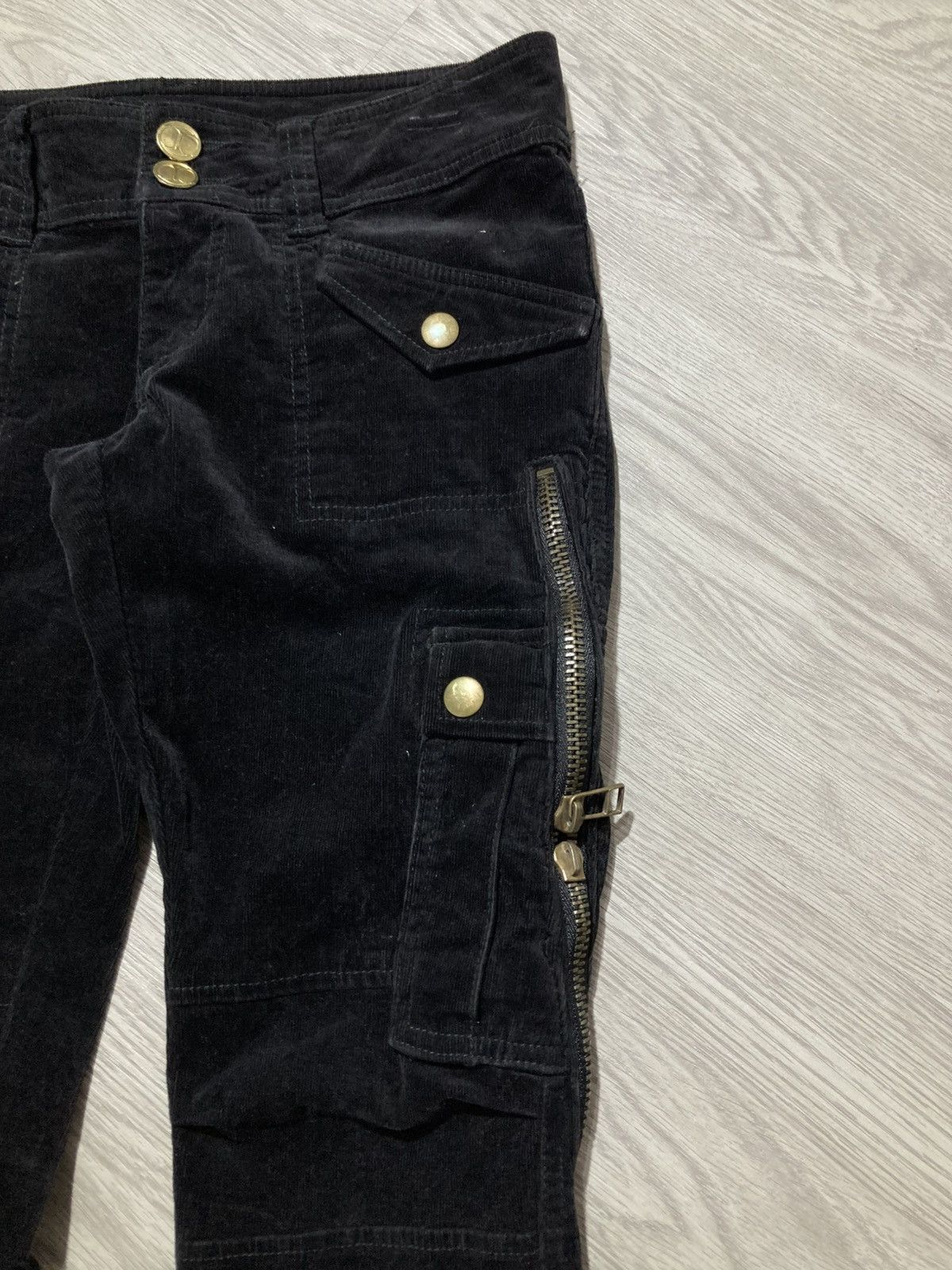 If Six Was Nine 2000s Manies Corduroy Anarchy Punk Vkei Lgb Style Pants Size US 28 / EU 44 - 11 Thumbnail