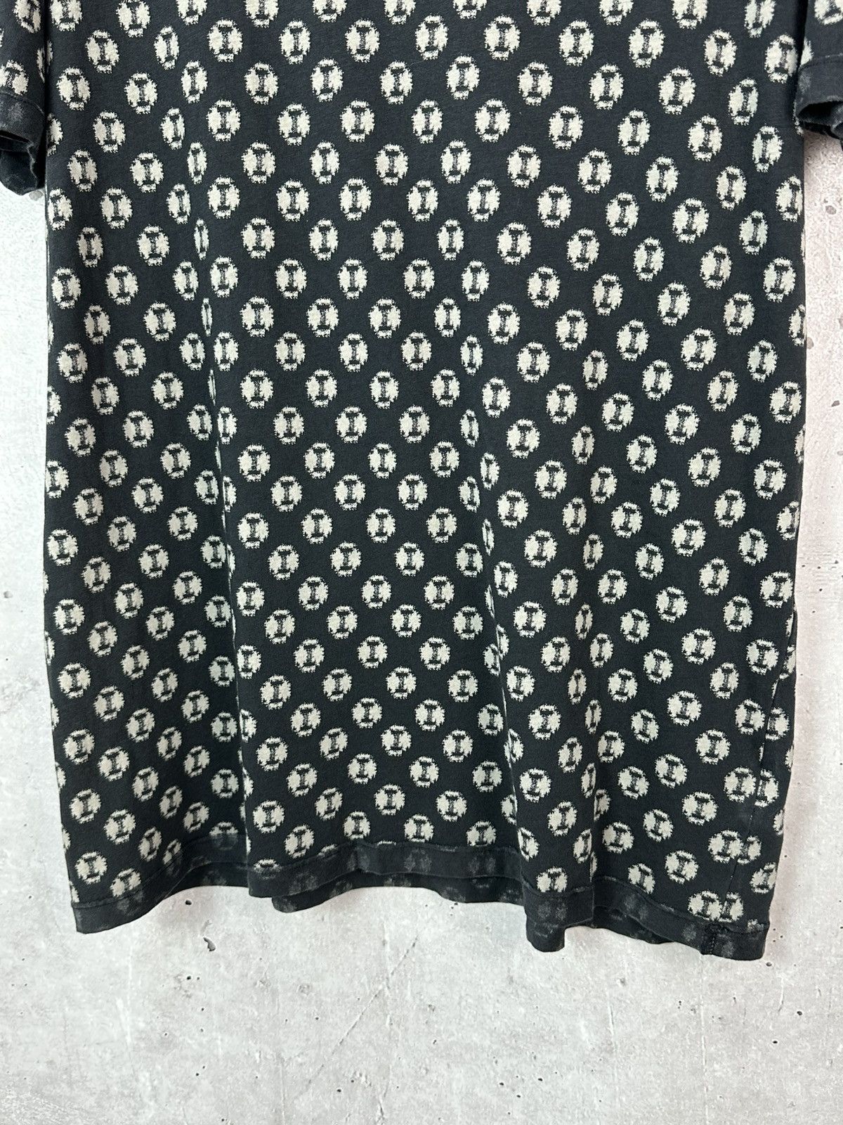 Allsaints Allsaints Razor Crew Printed Cotton Short Sleeve T-shirt Size US S / EU 44-46 / 1 - 5 Thumbnail