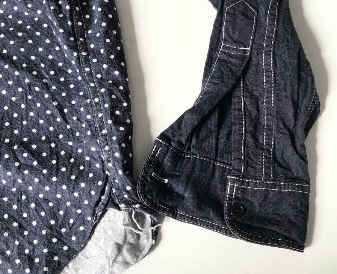 Comme des Garcons CDG homme AD2013 hybrid polkadot button up Size US S / EU 44-46 / 1 - 6 Thumbnail