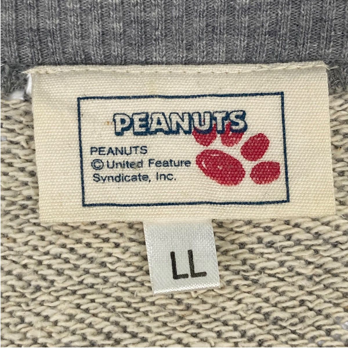 Vintage Vintage Peanut Snoopy Sweatshirt Crewneck Grey Size M Size M / US 6-8 / IT 42-44 - 7 Thumbnail