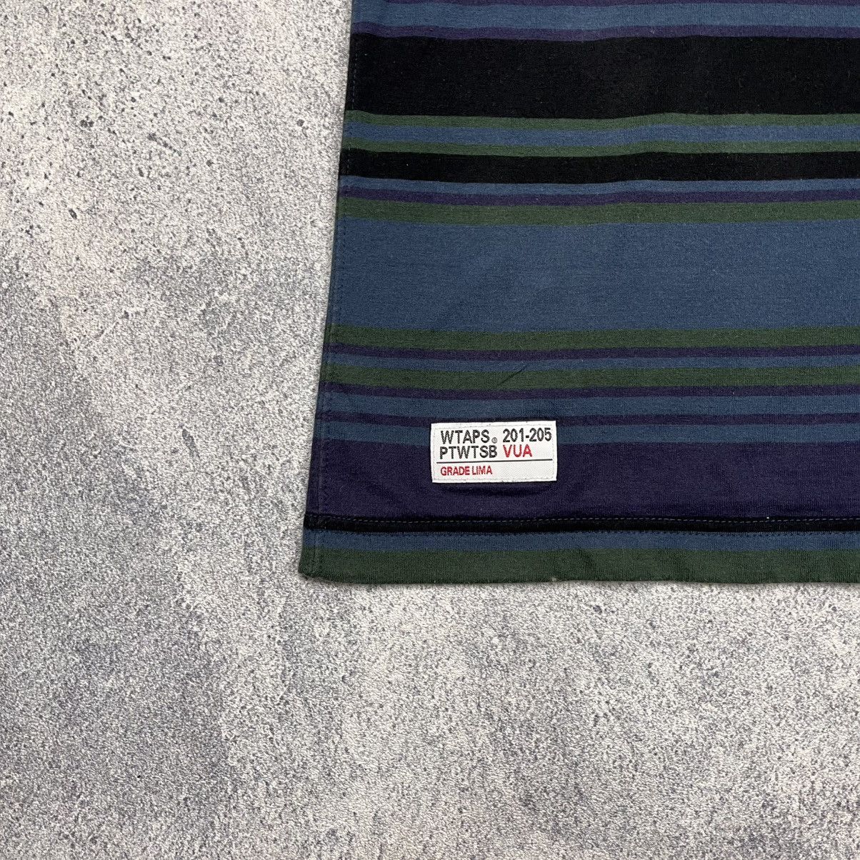 Wtaps WTAPS Reversible Striped Tee Size US L / EU 52-54 / 3 - 3 Thumbnail
