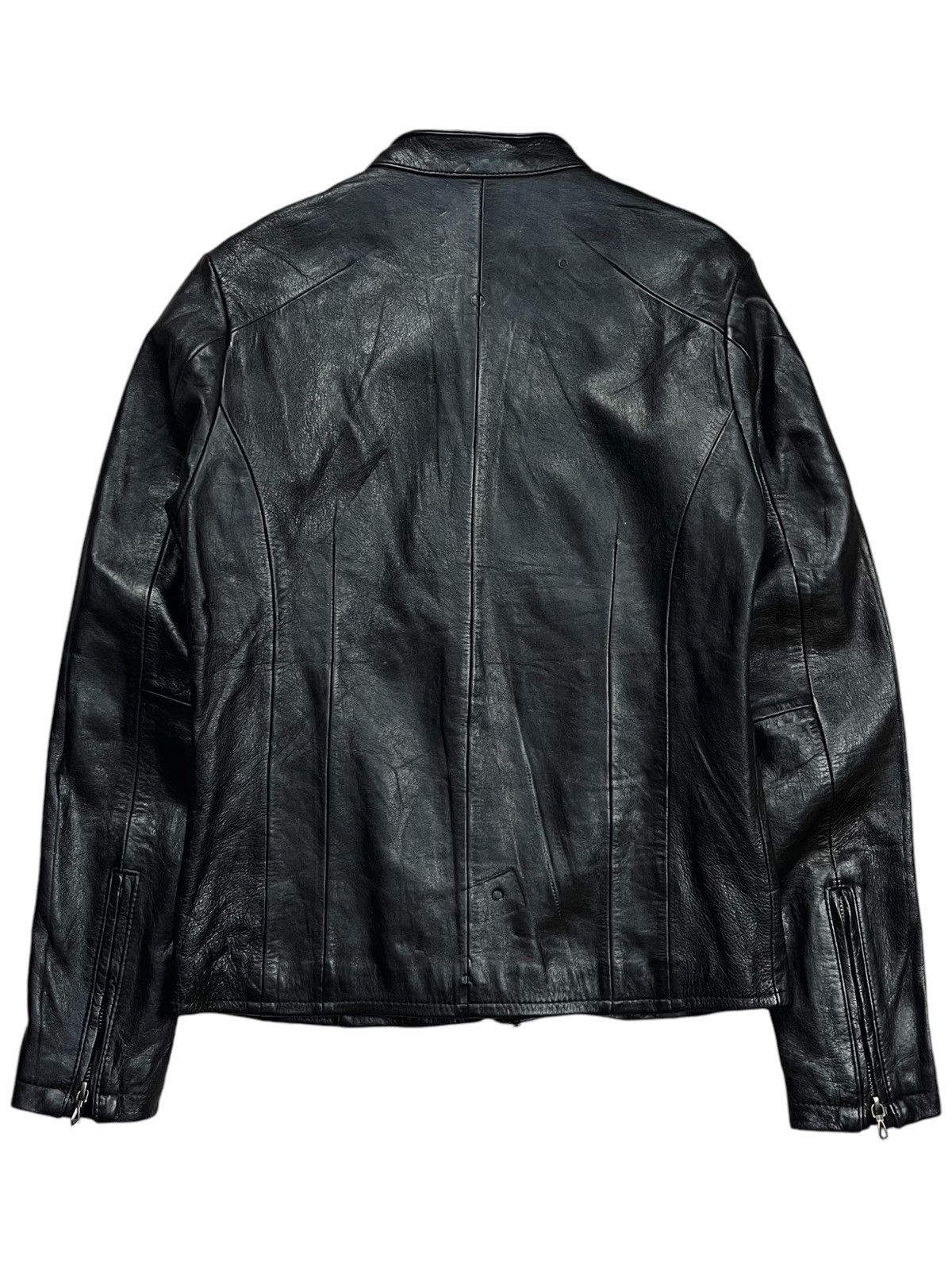 2000s Fuga - Cyber Rider Leather Jacket