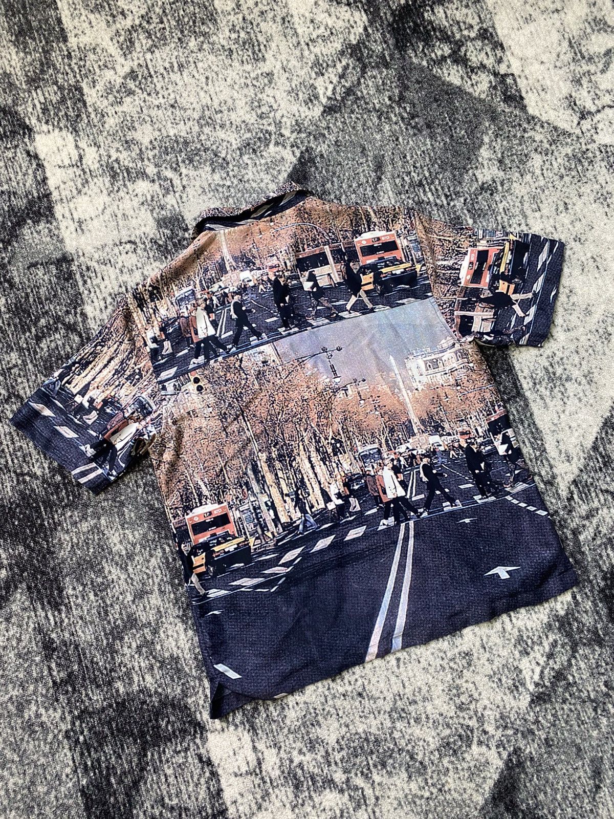 Other Vintage Uth Cultur Shirt Button Ups Full Print City Y2K 90s Size US M / EU 48-50 / 2 - 8 Thumbnail