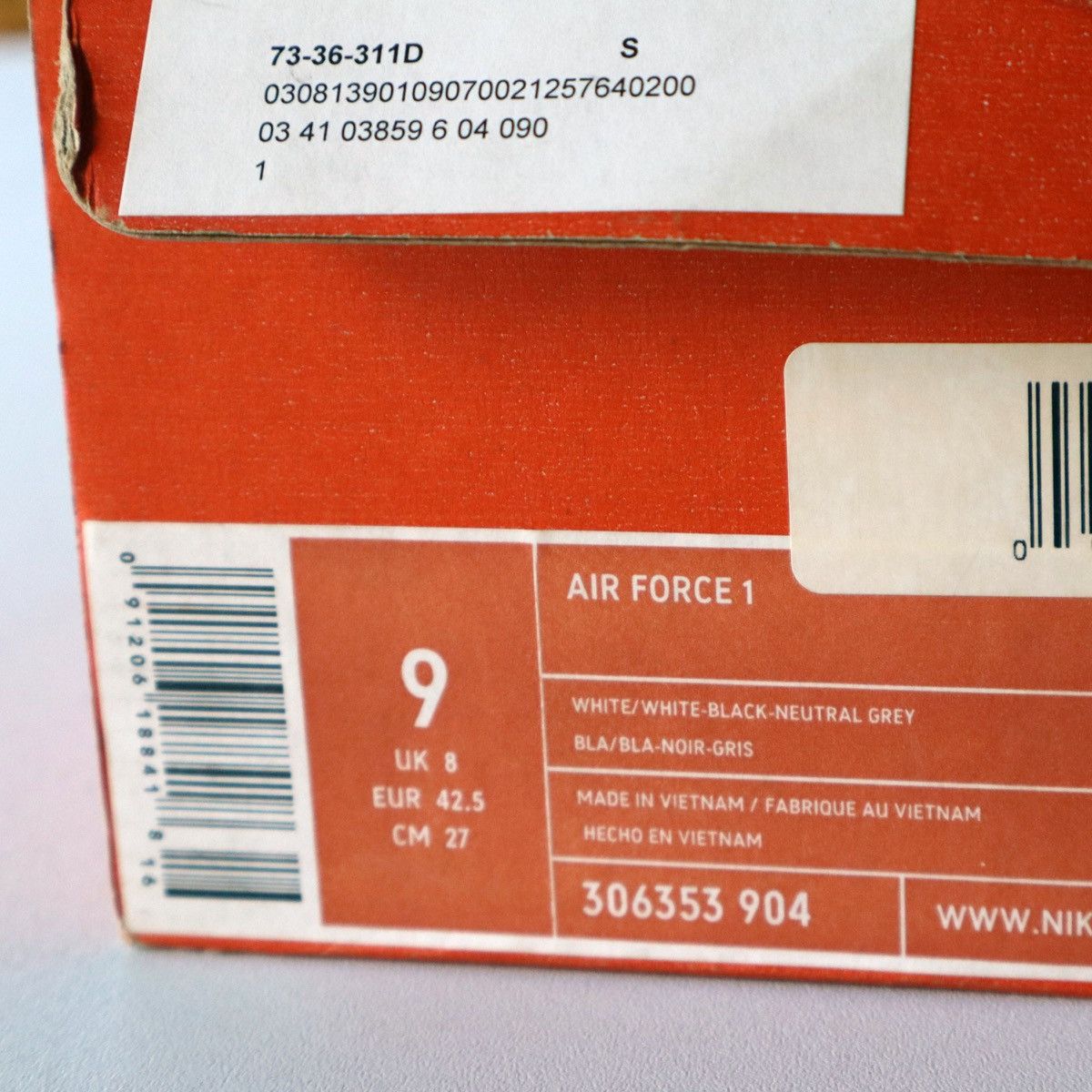 Nike 2005 Nike Air Force 1 AF1 Deadstock Brand New Size 9 Size US 9 / EU 42 - 23 Thumbnail